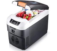 12L/15L/20L/25L/35L Portable Car Fridge Freezer 12/24V/220V Car Refrigerator Cooler Box,Electric Mini Fridge For Campervan, Vehicle, Truck, RV, Boat, Travel,25L