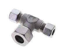 12L & 18L Zink plated Steel T-Shape Tee Cutting Fitting 315 bar ISO 8434-1