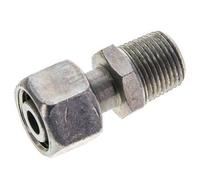12L & 3/8'' NPT Zink plated Steel Straight Swivel with Male Threads 315 bar Adjustable ISO 8434-1