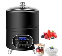 12L Commercial Yogurt Machine, Stainless Steel Automatic Fermentation Tank with 360° Constant Temperature, Timing & Temperature Control for Yogurt, Fruit Vinegar - Home & Commercial Use(12L)
