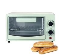 12L Electric Countertop Oven, Convection Toaster & Cake Baker with 0-230°C Adjustable Temperature, Multifunctional Small Oven for Home Kitchen & Restaurant green