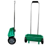 12L Fertiliser Spreader Grass Garden Lawn Soil Seed Diy Spreading Salt Grit Feed