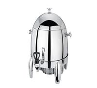 12L Hot and Cold Beverage Dispenser with Center Ice Core Durable and Long-Lasting for Buffet Restaurants Parties