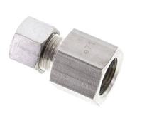 12L & M20x1.5 Stainless Steel Straight Cutting Fitting with Female Threads 315 bar ISO 8434-1