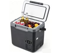 12L Portable Car Fridge Freezer, - 20℃ Camping Cooler, AC DC Type-C Quiet