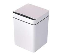 12L Smart Trash Can Induction Type Household Children's Living Room with Lid High-end Simple Retro Toilet Electric Waste