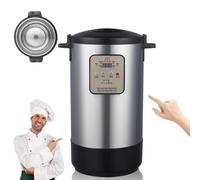 12L Yogurt Fermenter,Automatic Fermentation Maker with Stainless Steel Inner Pot,LCD Display-Intelligent Temperature Control,Multi-Function Fermenter,for Natto/Pickle/Rice Wine/Vinegar/Dough
