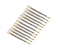 12lots Rhinestones Embellished Hair Clip Durability Hairpin Elegant Hairclip For Women’s Wedding And Dance Styles