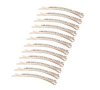 12lots Rhinestones Halloween Hair Clip Multifunctional Adjustable Hairpin For Bridal Hairstyles And Party