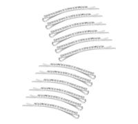 12lots Rhinestones Halloween Hair Clip Multifunctional Adjustable Hairpin For Bridal Hairstyles And Party Looks