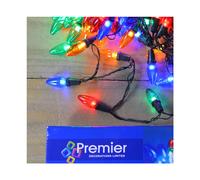 12m 120 LED Premier Multi Function Large Bulb Outdoor Christmas Festoon Lights
