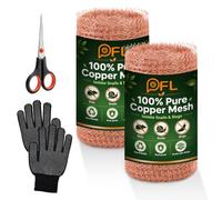 12M Copper Mesh Kit for Slug Snail Repellent UK Wire Mesh Mice Rat Blocker
