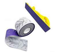 12m Sandpaper Roll with Multi Hole Dust Extraction and Earthenware Abrasive Technology Suitable for Sanding Wood Metal and Automotive Materials (120grit)