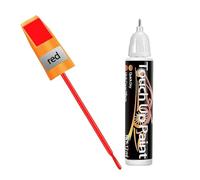 12ML Easy and Car Paint Brush Pearl Color Scratch Artifact Liquid Fix A Flat (Red, One Size)