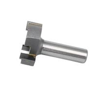 12mm 1/2 Shank 3 Teeth T-Slot Z3 Router Bit Straight Edge Slotting Milling Cutter Cutting Handle For Wood Woodwork 318Z3KC(12.7mm shank)