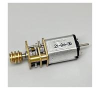 12mm*10mm N20 Full Metal Gearbox Gear Reducer electronic starter DC 3V 62RPM Slow Speed Dual Shaft with 6mm*5.6mm Metal Copper Worm Gear AUOQKQUT
