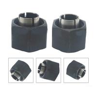 12mm 12. Collet Router 7mm Accessory Gadget B3/b3e Metal Replacement Part Compatible with Dw616 Power Dw616p/s/sk Dw618 Dw618d/m P/pk Dw616m/d/pk Pkb/k/pk Dw621k (12.7mm)