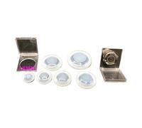 12mm 16mm 19mm 22mm 25mm 30 Metal Button Switch Round Leather Cap Transparent Silicone Cover IDGTTLDF(19MM-01,10PCS)