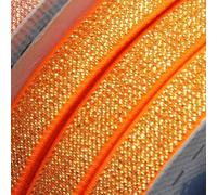 12mm 20mm Elastic Silver Gold Strong Metallic 22 Colours Buy 1 2 Or 4m 096D, 12mm Gold Neon Orange, 1 Metre