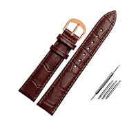 12mm - 20mm Genuine Leather Watch Band watch accessories Watchbands for Women Men Watch Replacement Straps, 17mm