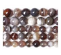 12MM 32PCS Natural Gemstone Stone Botswana Sardonyx Agate Beads for Jewelry Making DIY Bracelet