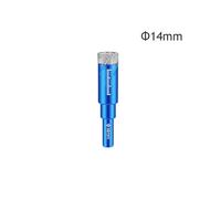 (12mm) 5Pcs 6-16mm Durable Diamond Coated Core Drill Bit Dry Drilling For Glass Marble Granite Quartz Porcelain Ceramics