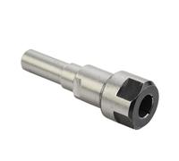 / 12mm 8mm Half Collet Shank Conversion Carbon Steel Router CNC Adapter Extender for Woodworking Quarter/Router Collet Extension Rod - Tooling for Bit a Routing(8mm Shank to 1/2in)