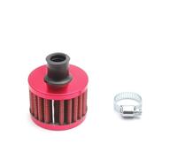 12mm Air Filter Intake Breather Turbo Vent Universal For Car And Motorcycle Air Filter(Red)