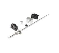 12mm Ball Screw 3D Printer Kit with Coupling and Housing, Includes Nut and Adapter for Enhanced Printing Performance