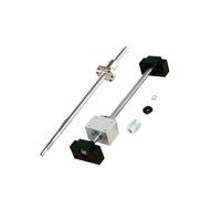 12mm Ball Screw / SFU1204 kit 200-1500mm with nut + BFBK10 + 1204 housing + Coupling D20L25 for with 3D Printer Universal(Sfu1204 ballscrew,750mm)