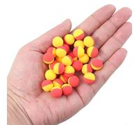 12mm Buoyant EVA Fishing Beads 30pcs Designed For Carp And Grass Carp Angling With Consistent Float Stability On Water(H)