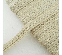 12mm Chain Braid Trim Cotton 399D, 01a Cream, 1 Metre