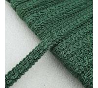 12mm Chain Braid Trim Upholstery Cotton 25 Colour Buy 1 2 4m 399D, 22 Sage Green, 2 Metres