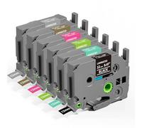 12mm Colourful Laminated Replace for Brother Label Printer Tape Ptouch