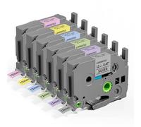 12mm Colourful Replace for Brother Label Printer Tape Ptouch Laminated