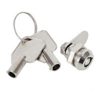 12mm Cylindrical Cam Lock with Keyed Alike System for Cabinet Mailbox Drawer RV Door Locker Security(1PC)