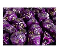 Dice Block with 36 d6 Vortex Purple w/Yellow