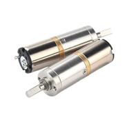 12MM DC 12V 20-2000RPM Coreless Hollow Cup Planetary Reduction Motor precision metal gear reduction motor hollow planet(20RPM_12V)