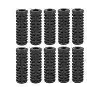 12mm Diameter Rubber Non Slip Footrest Pedal Foot Peg Cover Shell Black Fit For Motorcycle(10pcs)