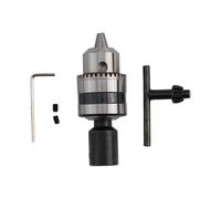 12mm Drill Chuck with Wrench,1.5-10 mm Clamping Range for CNC Milling Machine,Lathe,Drilling & Woodworking Machines
