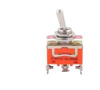 12mm E-TEN1021/1121/1122/1221/1321/1322 Toggle switch 2/3/4/6 Pin 2/3 positions 15A/250VAC with waterproof cap(E-TEN1121)