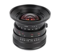 12mm F2.0 APS C Fixed Focus Camera Lens E Mount for A6400 A6500 A6600 ZVE10 ZVE1 A7II A73 (Black)