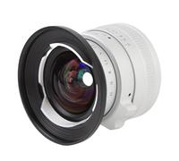 12mm F2.0 Camera Lens APS C Fixed Focus for NEX E Mount Lens for A6400 A6500 A6600 ZVE 10 ZV E1 A7II A73 Digital Camera Accessories (Silver)