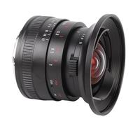 12mm F2.0 Large Aperture Manual Focus Lens for X - PRO X - E1 X - E2 X - A5 X - A7 X - S10 X - S1 X - M5 Wide Angle Camera Lens (Black color)