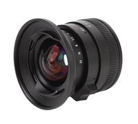 12mm F2.0 Lens, APS C Large Aperture Cameras Lens, Manual Focus, Multi Layer Anti Reflective Coating Lens with X Mount for X PRO1, X PRO2, X PRO3, X E1, X E2, X E2S (Black)