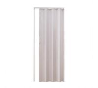 12mm Gloss White Pvc Plastic Folding Concertina Door Sliding Door Magnetic Catch