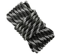 12mm High-Tenacity Polyester Rope. 10M. Black with White