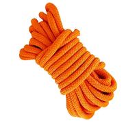 12mm High-Tenacity Polyester Rope. 10M. Orange