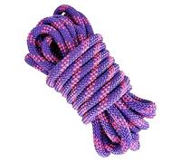12mm High-Tenacity Polyester Rope. 10M. Violet with Pink