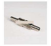 12mm Hose Barbs Brass Nickel Plated Fuel Line Gas Quick Disconnect Coupler Marine Pipe Fitting Boat